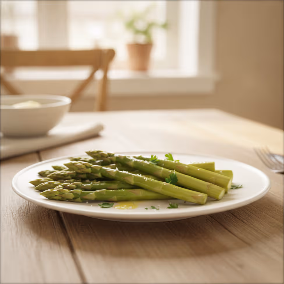 Les asperges : saison, épluchage, conservation et congélation, prêt à servir