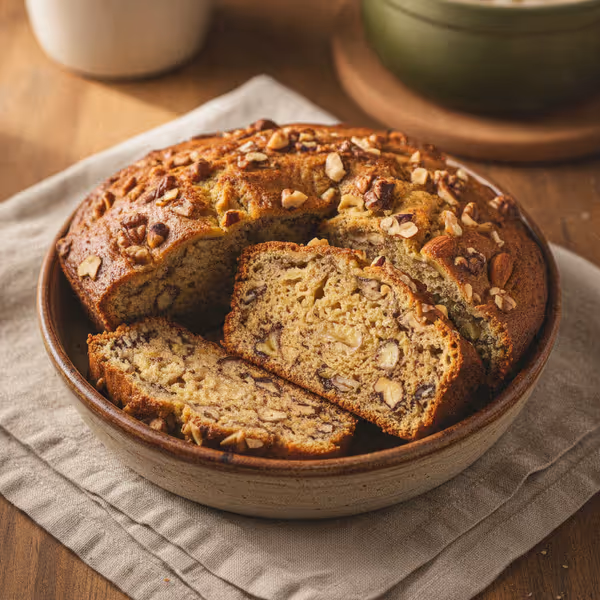 Banana bread aux noix