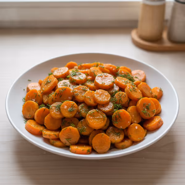 Carottes poêlées à l'aneth